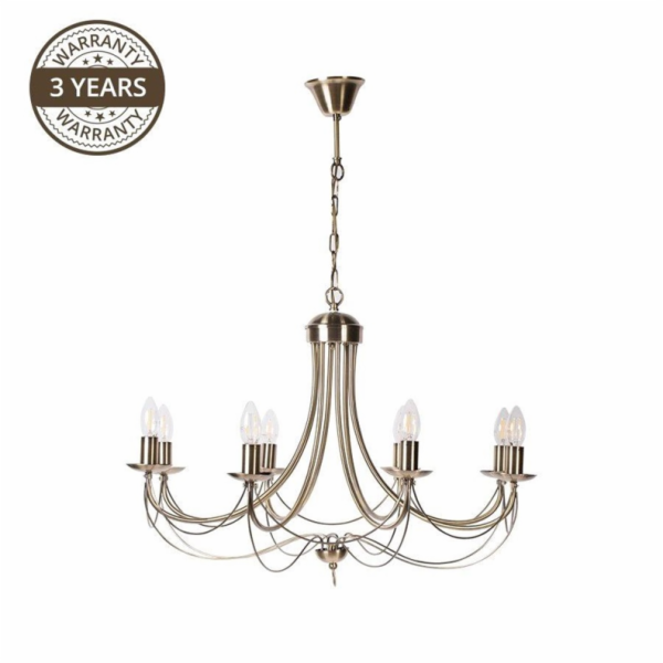 Závěsné svítidlo MARIANA MD9668-8, 8 × 60 W, E14