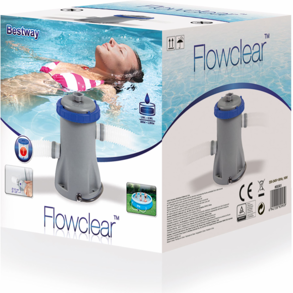 Filtrační čerpadlo pro bazény 1249L/h Bestway 58381