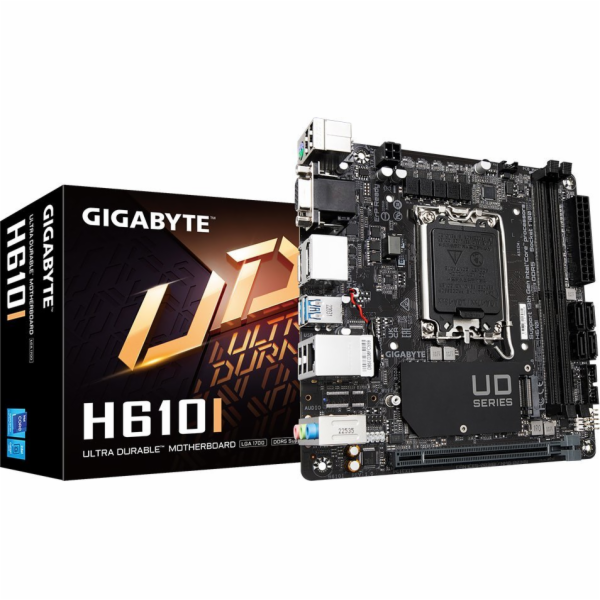 GIGABYTE H610I/LGA 1700/mITX