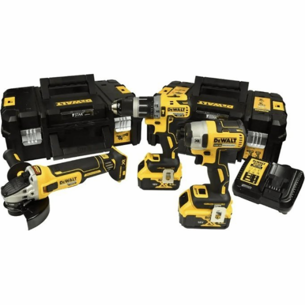 Akku-Kombopack Set DCK384P2T, 18Volt, Werkzeug-Set