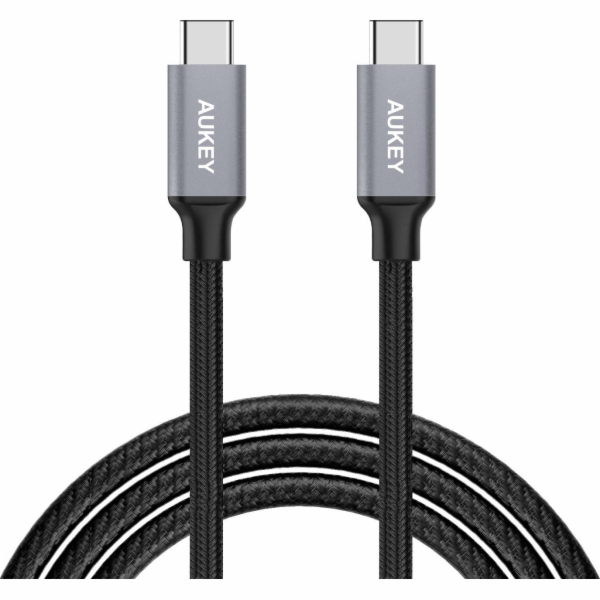 AUKEY Kabel CB-CD6 USB-C - USB-C 2m 60W PD 3A 20V nylonov...