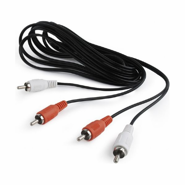 GEMBIRD Kabel přípojný 2xcinch/2xcinch, 1,8m audio