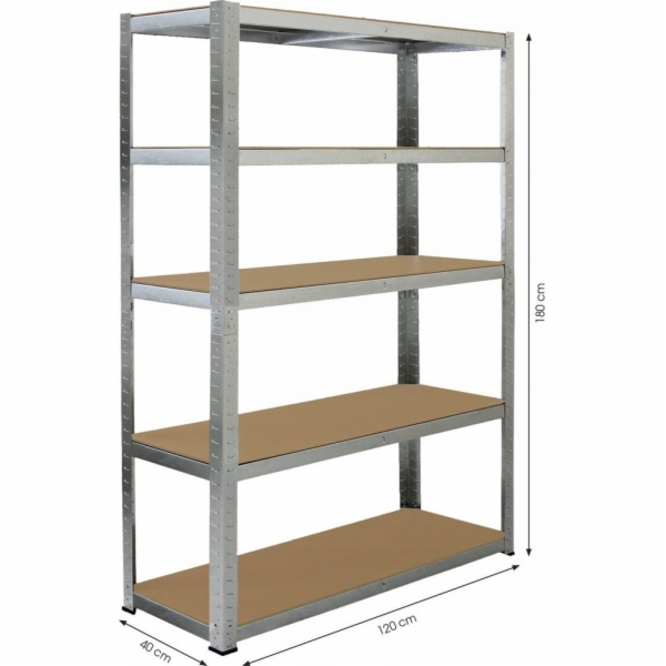 FIELDMANN FDR 1820 Kov. regál 180x120x40 FIELDMANN