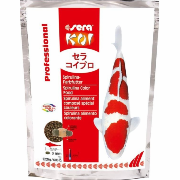 Sera Koi Professional Spirulina Color Food 2.200 g - prof...
