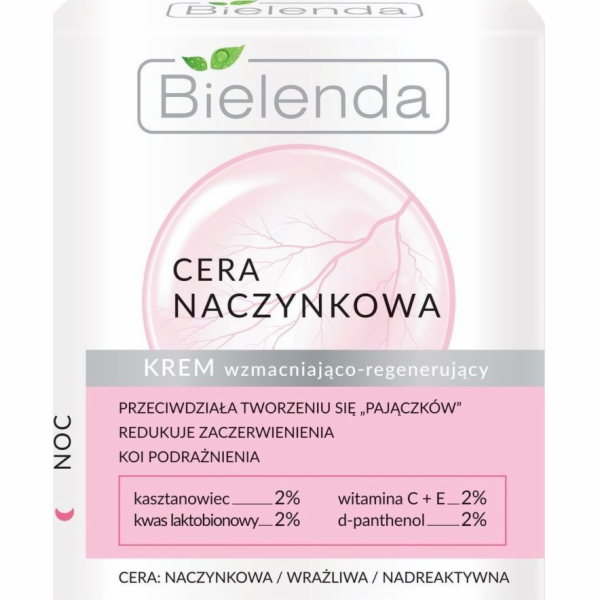 Bielenda Pleťový krém Cera Naczynkowa posilující a regene...