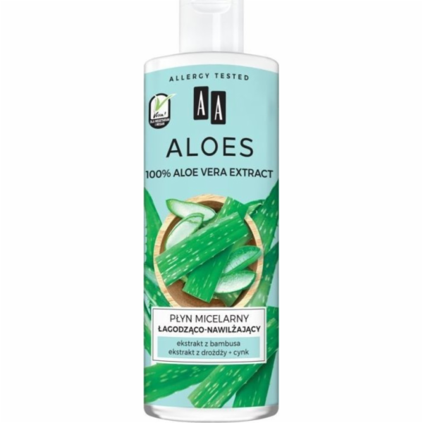 AA ALOE 100% Micellar Migrary Flogs 400ml Universal