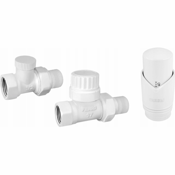 ZTM30WH DEKORAČNÍ TEPELNÁ SOUPRAVA. ROVNÁ BÍLÁ (HLAVA + T...