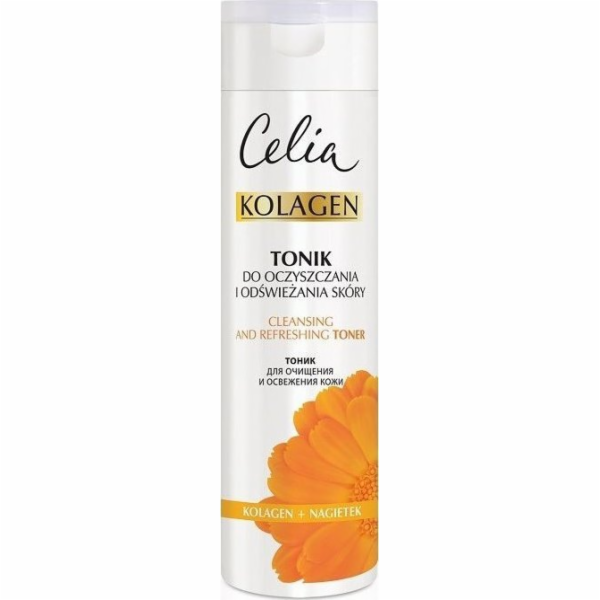 Celia Collagen Series Tonikum pro čištění a osvěžení plet...