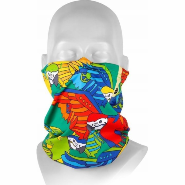 Komín Respilon R-Shield Parrots vyrobený z nanovláken ant...