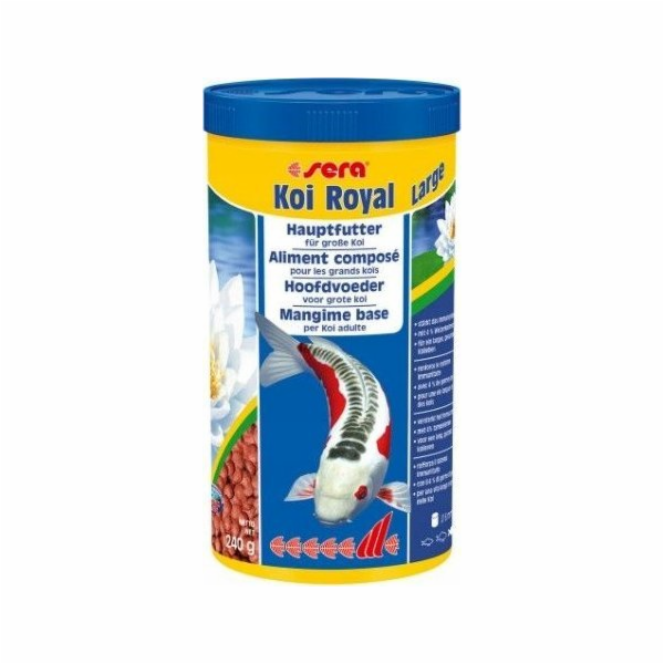 Sera Koi Royal Large 1.000 ml, granule - základní krmivo ...