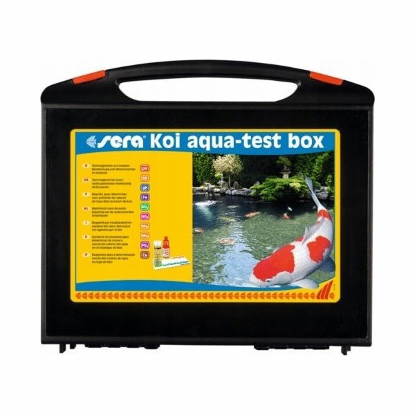 Kufr Sera s testem Koi aqua-test box