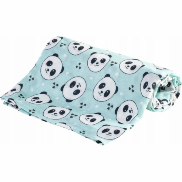 BOC0309-BAMBUSOVÁ PLENA 30X30 PANDA MINT