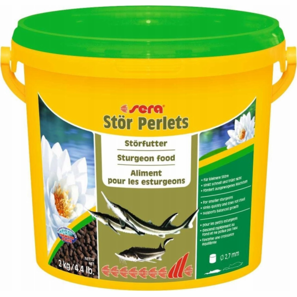 Sera Sturgeon Granule 3.800 ml, granule - krmivo pro jese...
