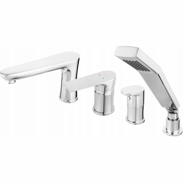 Vanová baterie Ferro BAT. ALGEO ČTVRTÁ VAŇA 4-OTVOROVÁ. C...