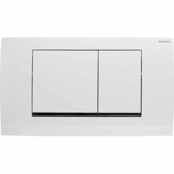 Splachovací tlačítko Geberit. TWINLINE 30 WHITE/CHROME/WH...