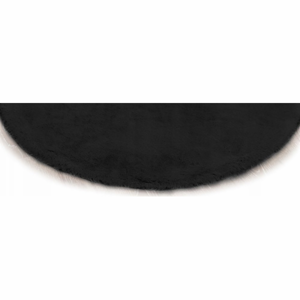 Strado Kulatý koberec Rabbit Strado 140x140 Black (Black)...