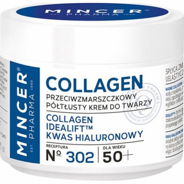 Mincer Pharma Collagen 50+ Polotučný krém proti vráskám č...