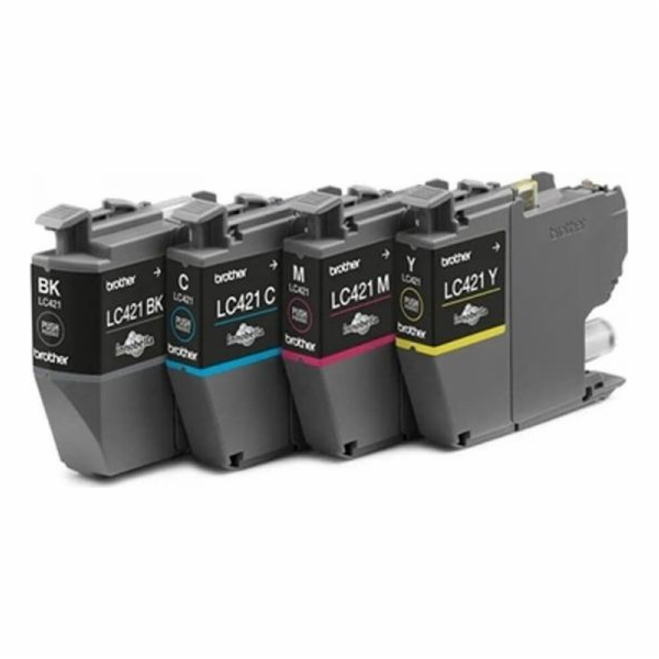 Inkoust Brother Valuepack LC-421VAL