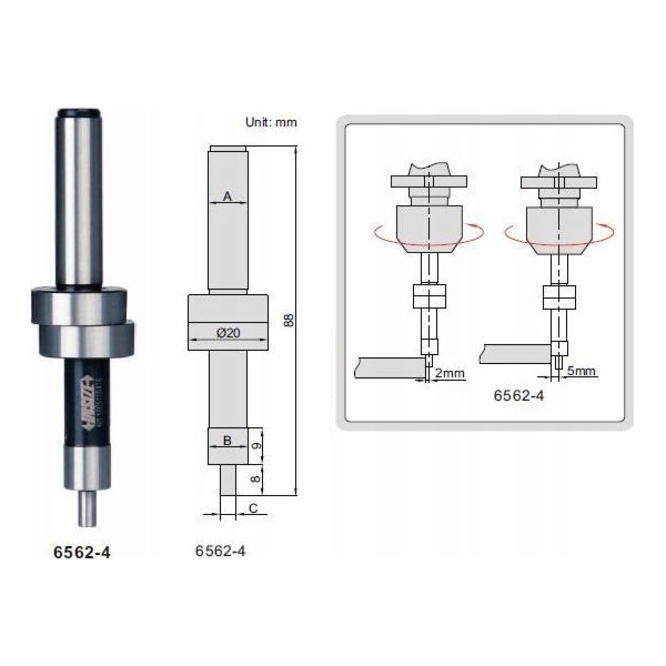 Velikost EDGE SENSOR