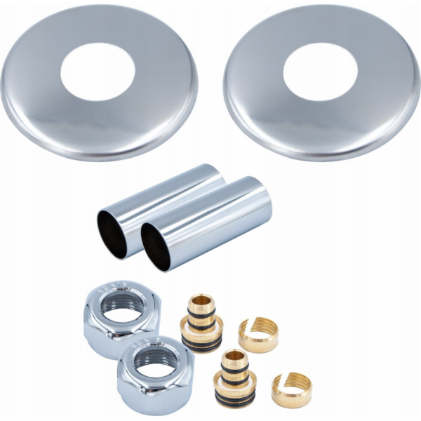 Varioterm Maskovací sada, jednoduchá rozeta 3/4 PEX, chrom