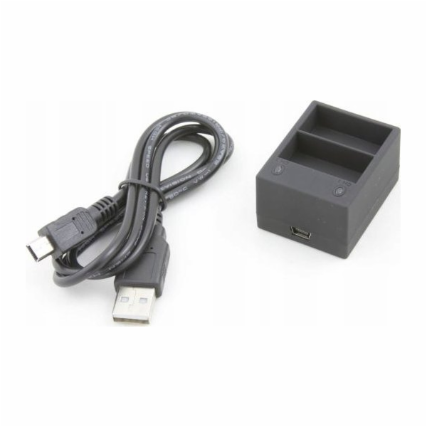 Xrec USB nabíječka pro 2x baterii pro Gopro Hero 3 3+