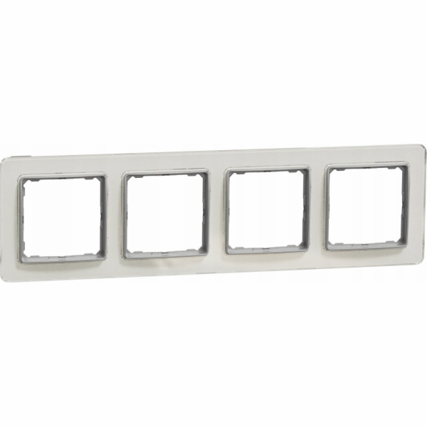 Sedna Elements, 4násobný rám, bílé sklo