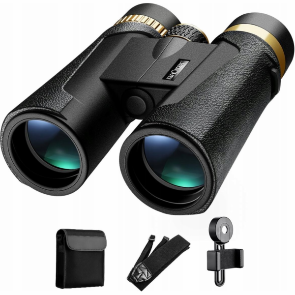 KF Binoculars Professional Binoculars 12x 42mm Bak-4 Pres...
