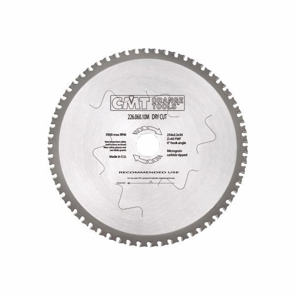 CMT 226.060,10M SAW HM D = 254 F = 30 Z = 60