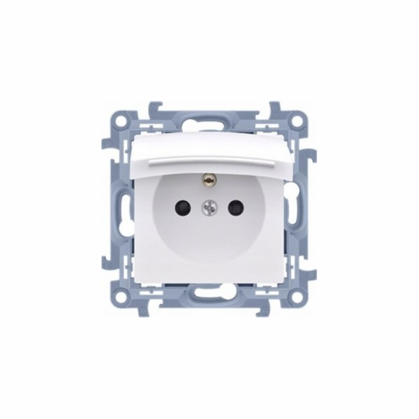 Kontaktní simon Simon 10 Single Plug Socket IP44 s proudo...