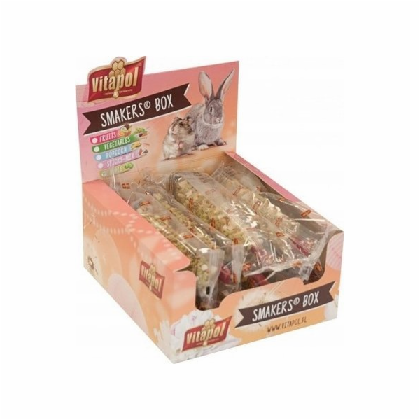 Vitapol SMAKERS APPLE BOX PRO HLODAVCE A KRÁLÍKY 12ks/krab.
