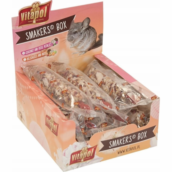 Vitapol Smars Box Coconut-Rosany pro chinchilly 12 ks/box