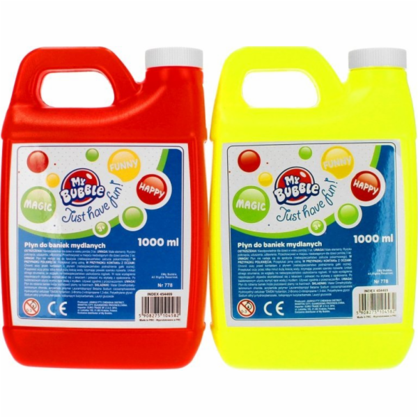Mc Soap Bubbles BUBBLE LIQUID 1000ML MY BUBBLE MIX2 BANIA...