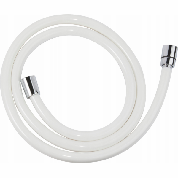 Sprchová hadice 150 cm, PVC, bílá