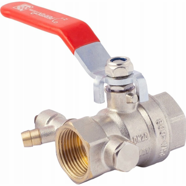 Perfexim PHA-008 G1 WW PN30 C DN25 Kulový kohout s vypouš...