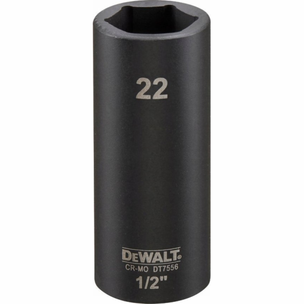 Dewalt zásuvka 22mm 1/2c narážecí zásuvka hluboká