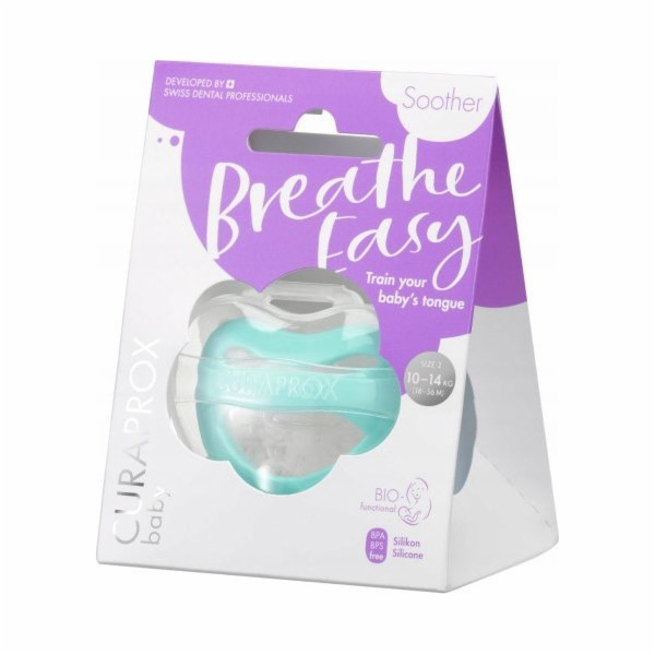 Curaprox Dudlík CURAPROX BABY SOLO BLUE
