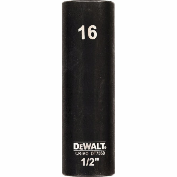 Zásuvka Dewalt 16mm hloubka nárazu 1/2c