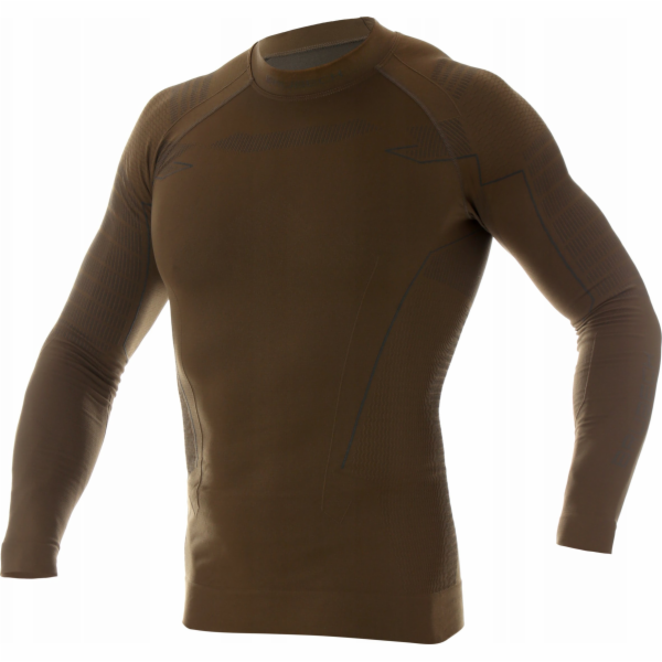 Brubeck LS14860 Pánská mikina Ranger Thermo khaki M