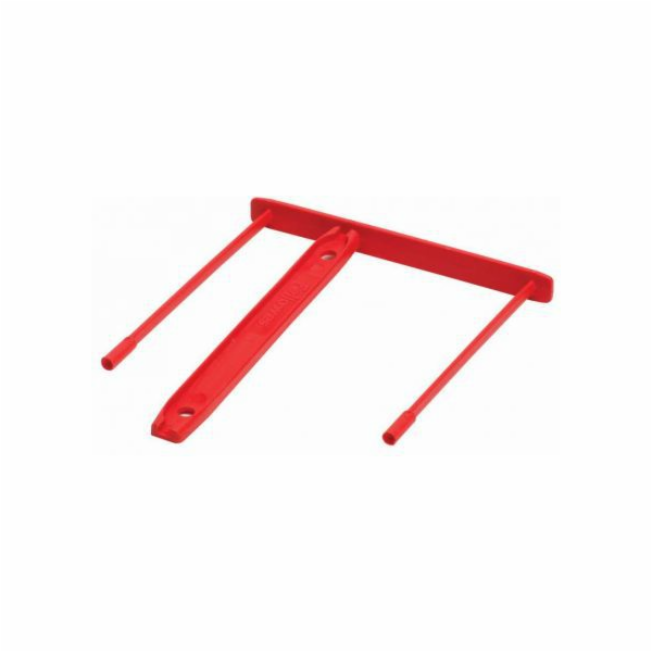 Fellowes Archivační spona, délka 85 mm, (100ks), červená