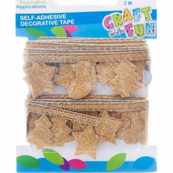 Craft with Fun CF DECORATION BN SLEEVE TAPE 2M/3,5CM 12/288