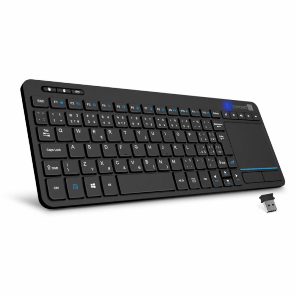 CONNECT IT Touch bezdrátová klávesnice + touch pad (+2x A...