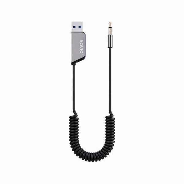 Savio TR-16 Transmitter AUX adaptér s funkcí handsfree Bl...