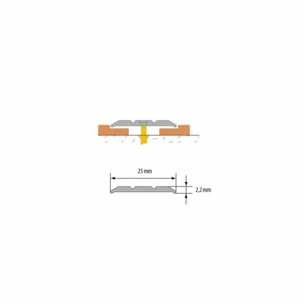 TAPE ALIUM LPP25 0,9M MAT CHAMP (20)