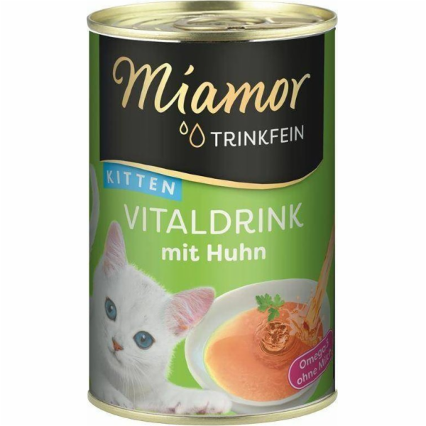 MIAMOR Trinkfein Kitten Vitaldrink with chicken - pamlsek...
