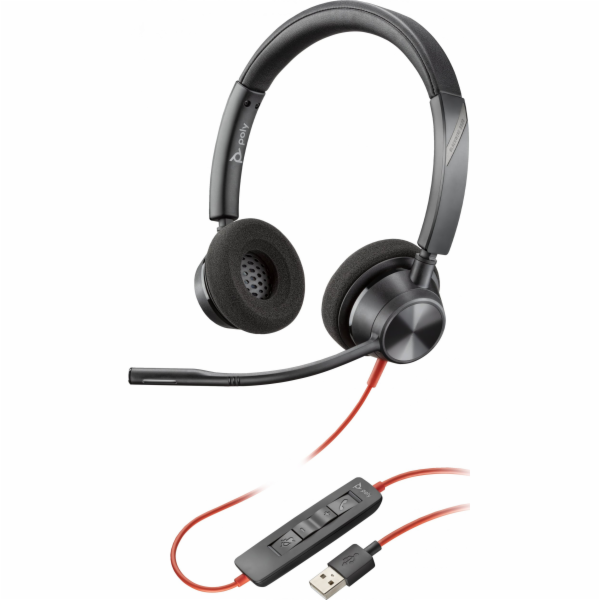 HP Poly Blackwire 3320 USB-A Headset 213934-101