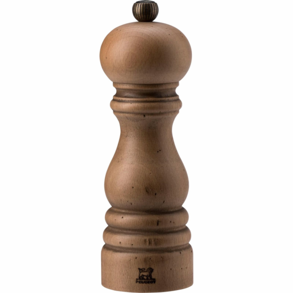 Peugeot Paris pepper mill 18 cm beech wood with antique f...