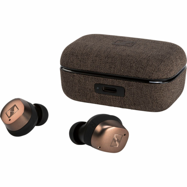 Bezdrátová sluchátka Sennheiser Momentum True 4 - černá měď