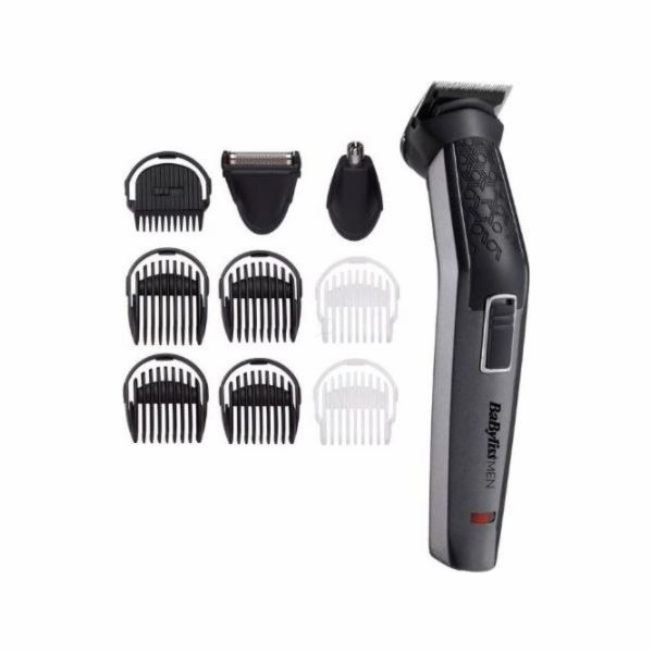 BaByliss MT727E zastřihovač vousů a vlasů Černá, Stříbrná