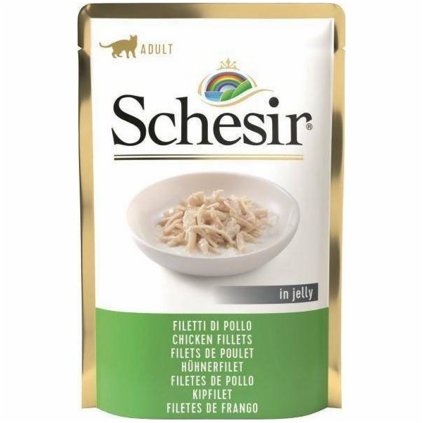 SCHESIR in jelly Chicken fillet - mokré krmivo pro kočky ...