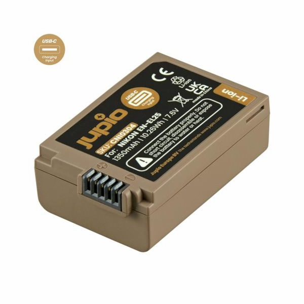 Baterie Jupio EN-EL25 *ULTRA C* 1350mAh s USB-C vstupem p...